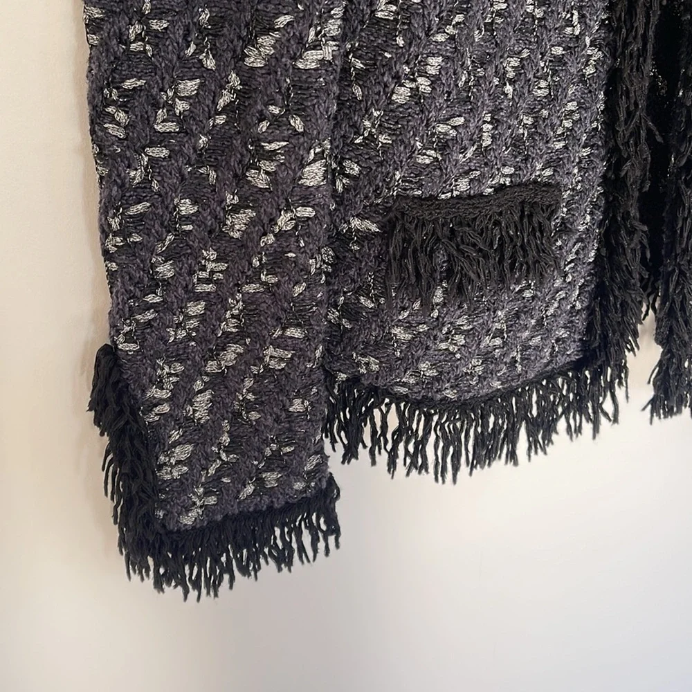 Maje Tweed Jardigan Size 3 - Picture 4 of 4